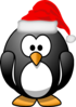 Christmas Penguin Clip Art