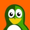 Green Penguin Clip Art