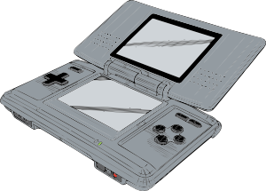 Portable Game Console Clip Art