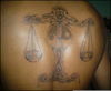 Cute Libra Tattoo Image