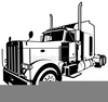 Trucks Freightliner Clipart Image