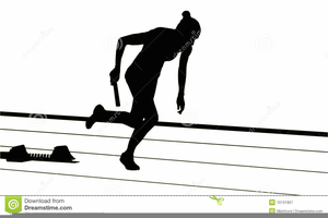 Clipart Of Track And Field Image