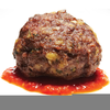 Meatball Sandwich Clipart Image