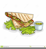 Clipart Of Mexican Food Quesadillas Image