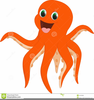 Clipart Seafood Fun Comic Image