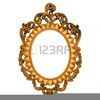 Free Gold Picture Frame Clipart Image