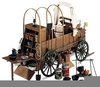 Chuck Wagon Clipart Image