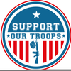 Support The Troops Clipart Image