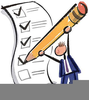 Submit Paperwork Clipart Image