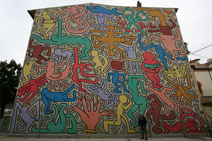 Keith Haring Tuttomondo Image