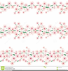 Free Cherry Blossom Border Clipart Image