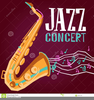 Jazz Music Clipart Image