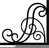 Free Corner Filigree Clipart Image