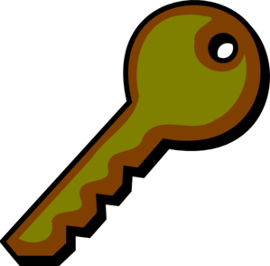 Ugly Key Clip Art
