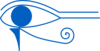 Blue. Eye Of Horus Clip Art