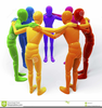 Clipart Group Hug Image