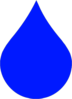 Blue Drop Clip Art