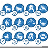 Astrological Signs Free Clipart Image