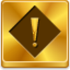 Free Gold Button Exception Image