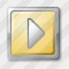 Icon Media Play Yellow Image