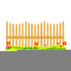 Rail Fence Clipart Image