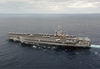 Uss George Washington (cvn 73) Sails Off The Coast Of Florida. Image