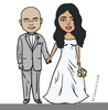 Animated Bride And Groom Clipart Image