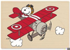 Snoopy Red Baron Clipart Image