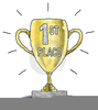 Dance Trophy Clipart Image