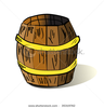 Stock Vector Vector Illustration Of Barrel Image