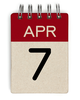 Calendar Clipart April Image