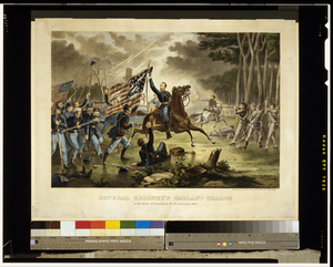 General Kearney S Gallant Charge, At The Battle Of Chantilly, Va., 1st Of September 1862  / Tholey. Image