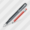Icon Feather Pen Edit Image