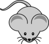 Large Ear  Mouse Clip Art