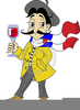 French Beret Clipart Image