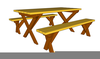 Clipart Of Picnic Table Image