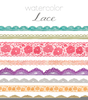 Pink Lace Clipart Image