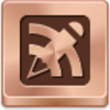 Free Bronze Button Blog Writing Button Image