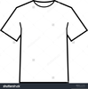 Blank T Shirt Clipart Image