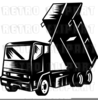 Flatbed Tow Truck Clipart Image