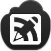 Blog Writing Button Icon Image