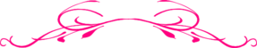 Pink Vines Long Clip Art