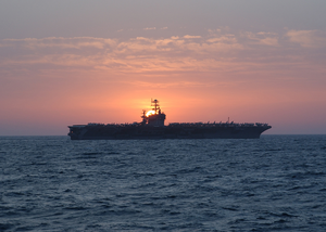 Uss Kennedy Relieves Uss Roosevelt Image