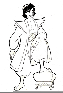 Walt Disney Aladdin Clipart Image
