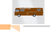 Brown Mobile Home Clip Art