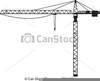 Tower Crane Clipart Image