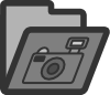 Photos Folder Icon Clip Art