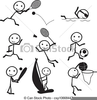 Stick Figure Vector Clipart Image