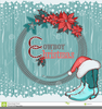 Cowboy Christmas Clipart Free Image