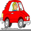 Race Car Driver Clipart Image